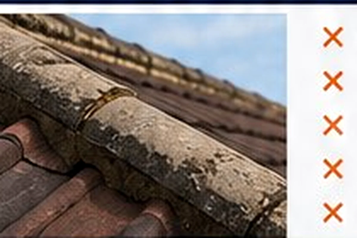 Roof repair work